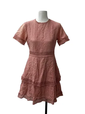 Eyelet Blush Pink Dress
