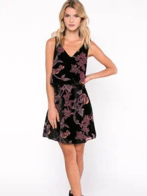 Fabulous Floral Velvet Dress