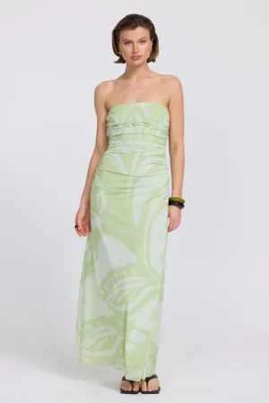 FLORA STRAPLESS DRESS