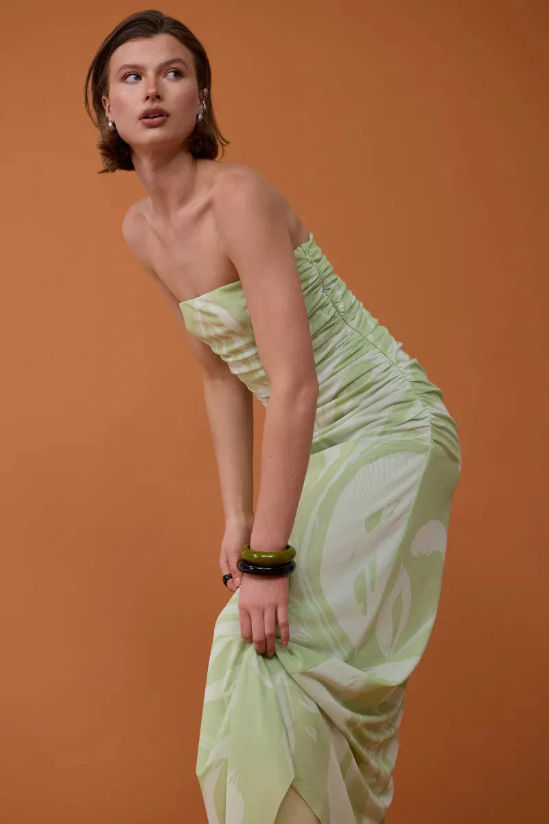 FLORA STRAPLESS DRESS