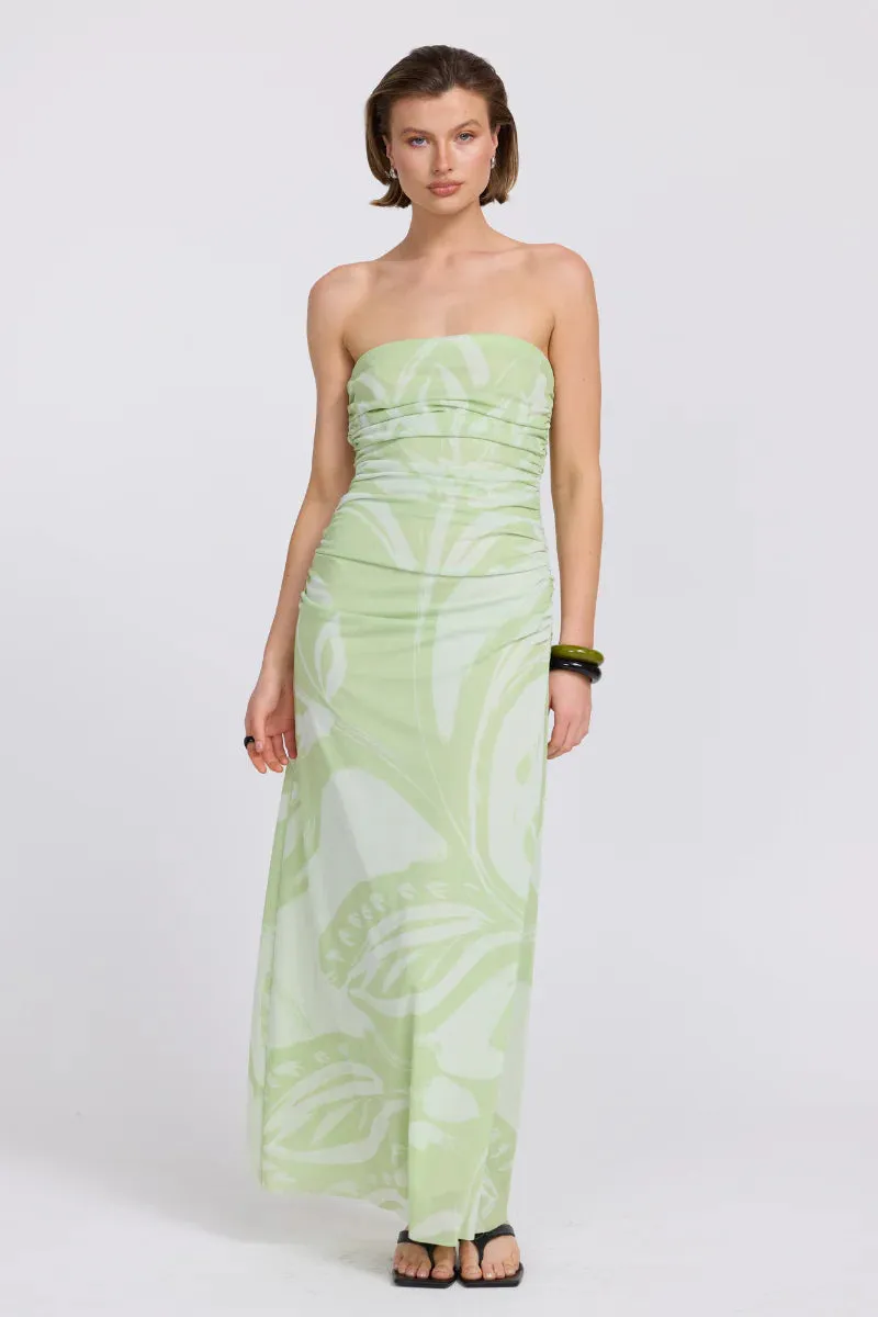 FLORA STRAPLESS DRESS