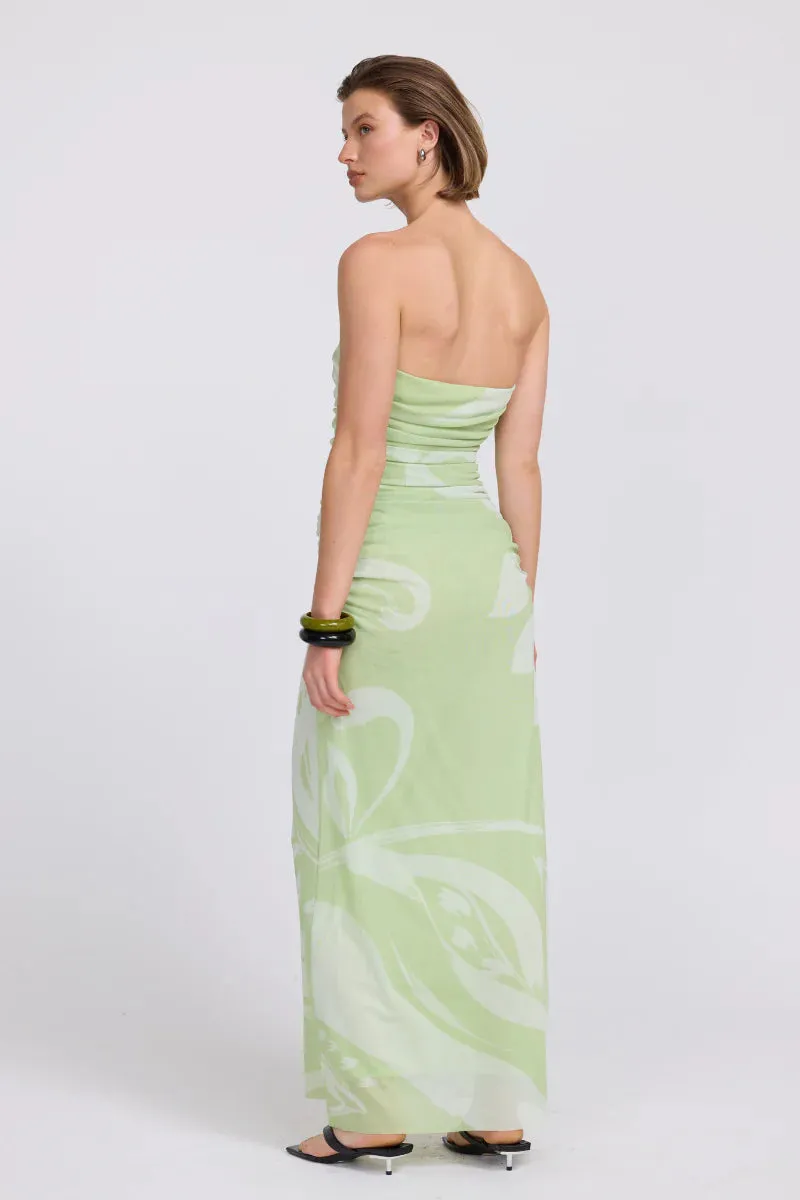 FLORA STRAPLESS DRESS