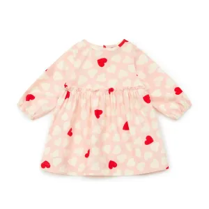 Folie Baby Dress, Coeur Rose