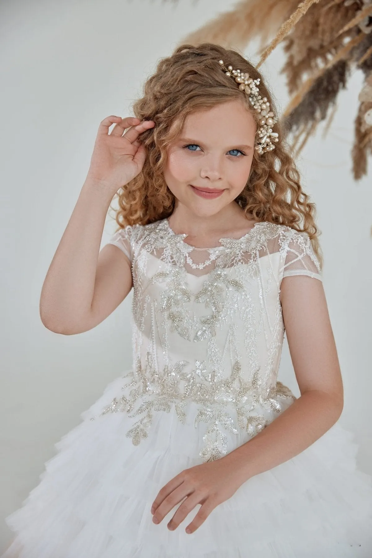 Girls Special Occasion Ombre Maxi Dress