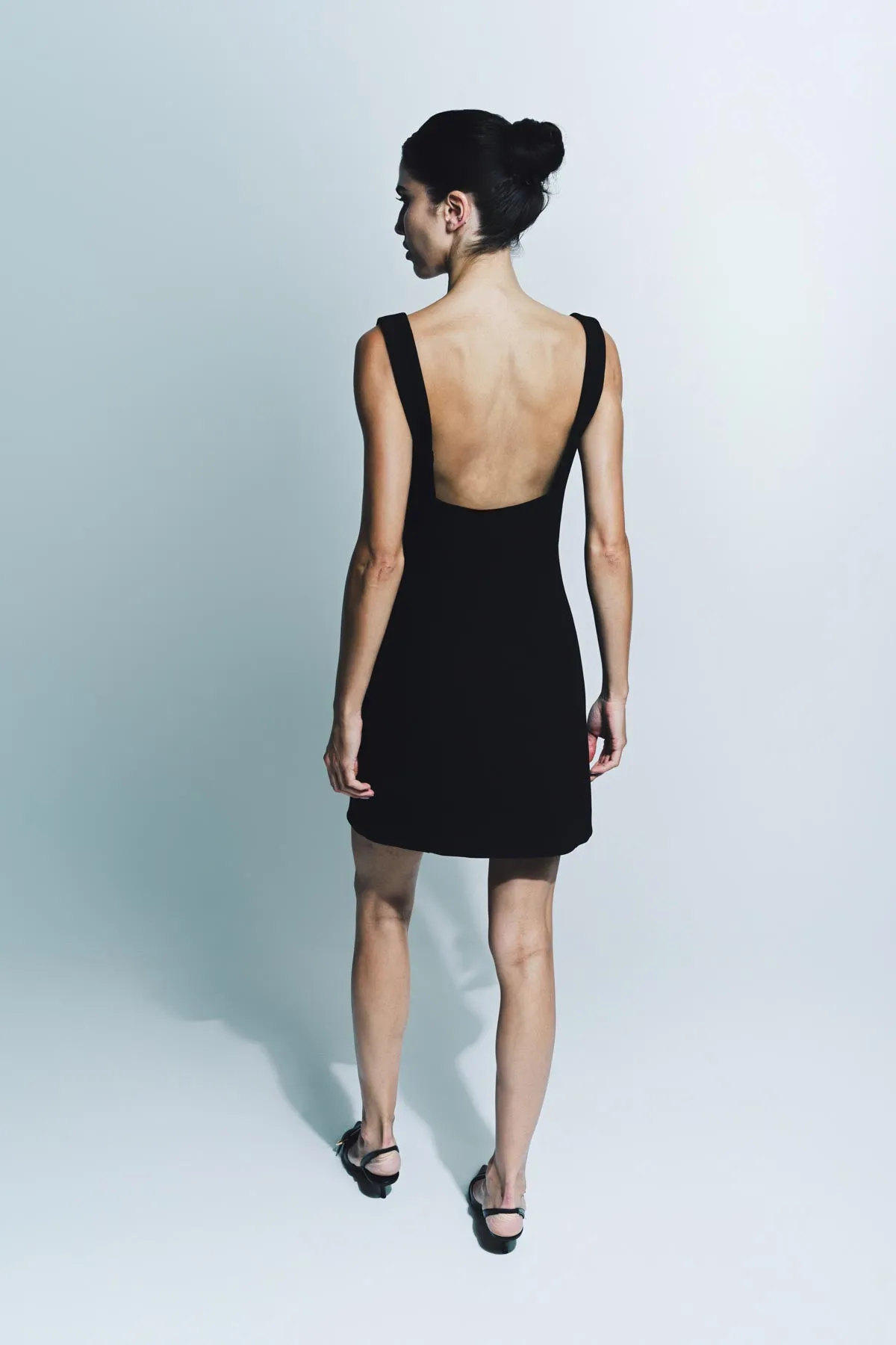 GIVENCHY | V-COLLAR MINI DRESS