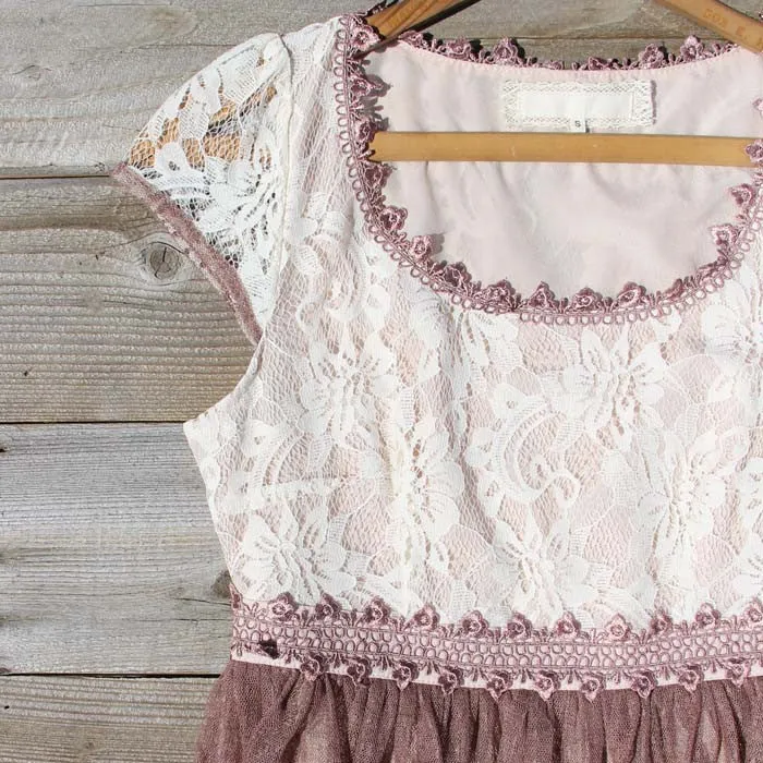 Glazed Lace Dress
