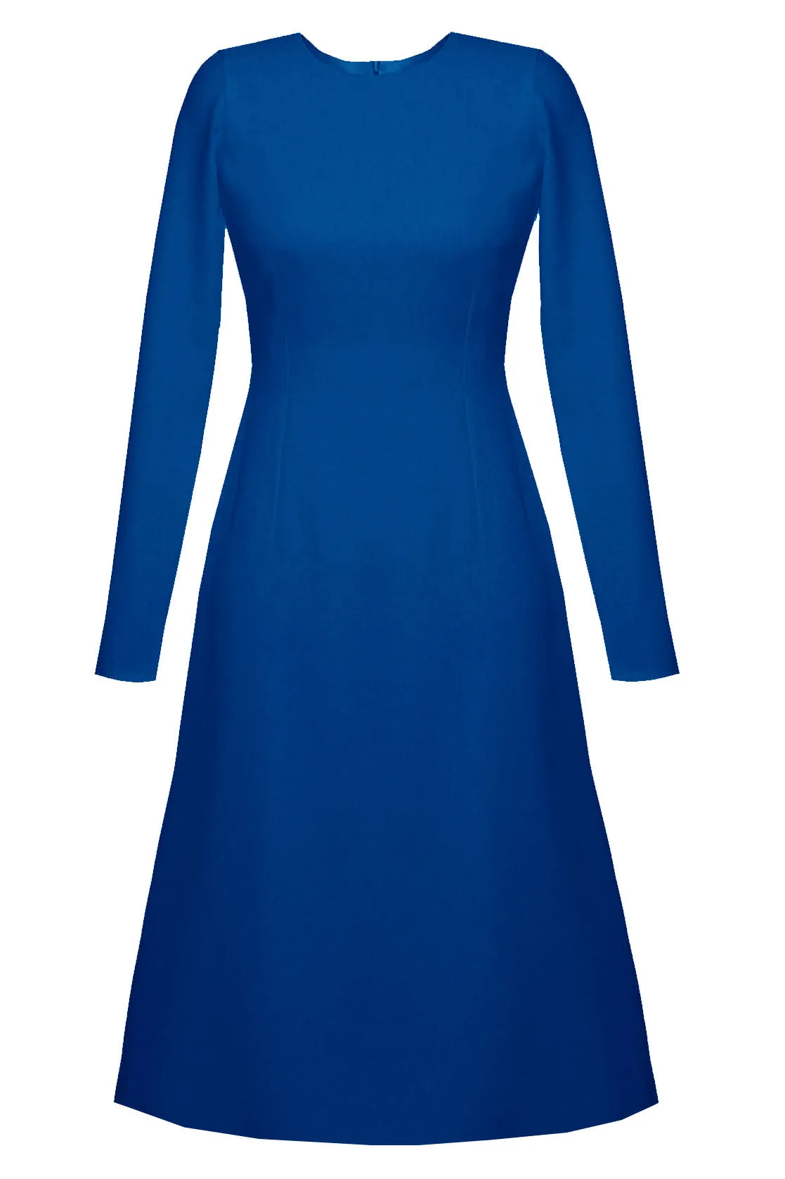 Grace High Quality A-line Dress with Long Sleeves