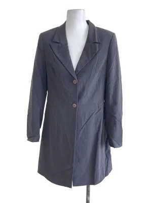 Grey Blazer A-Line Dress