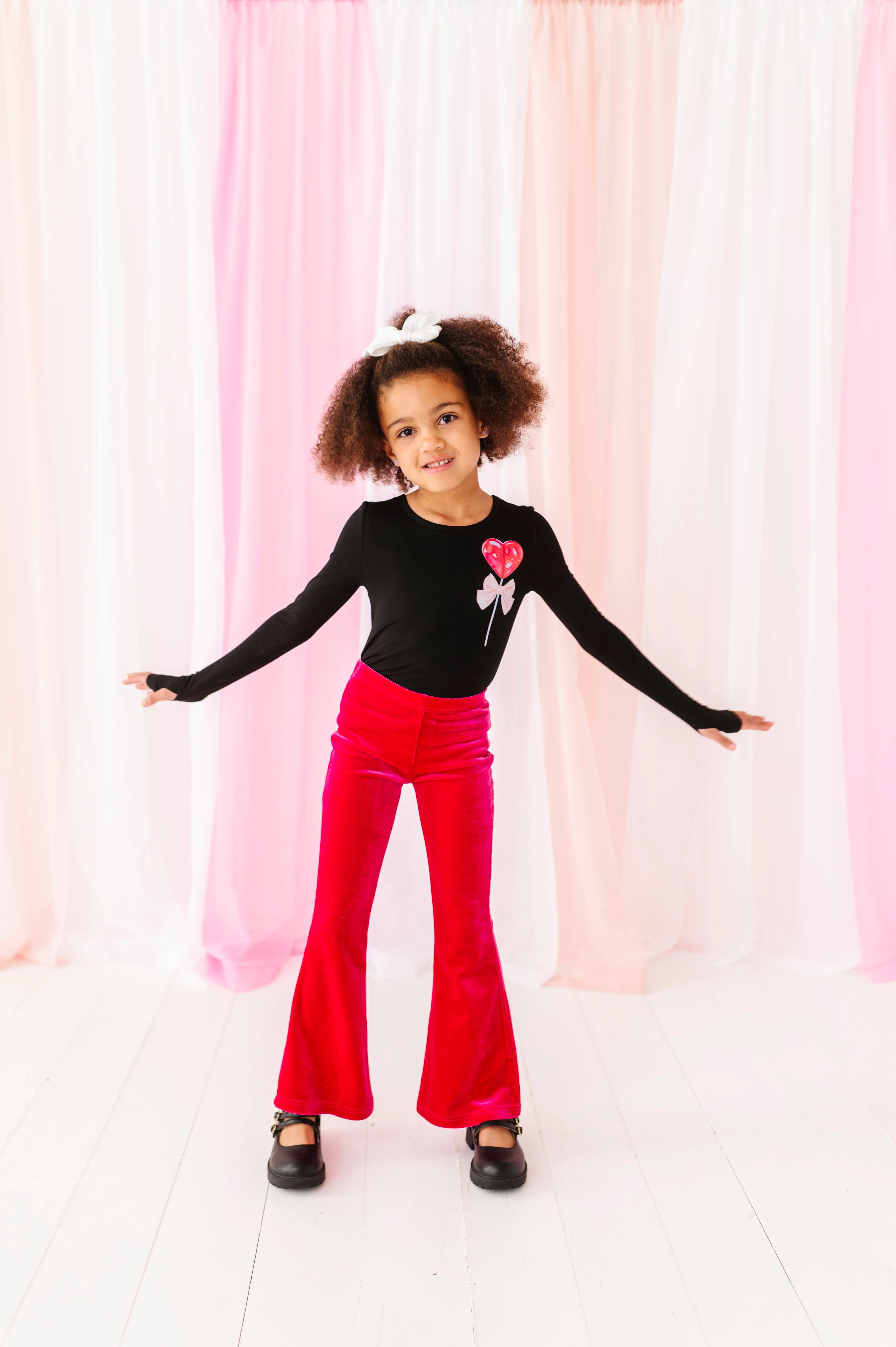 Hot Pink Velvet | Flares