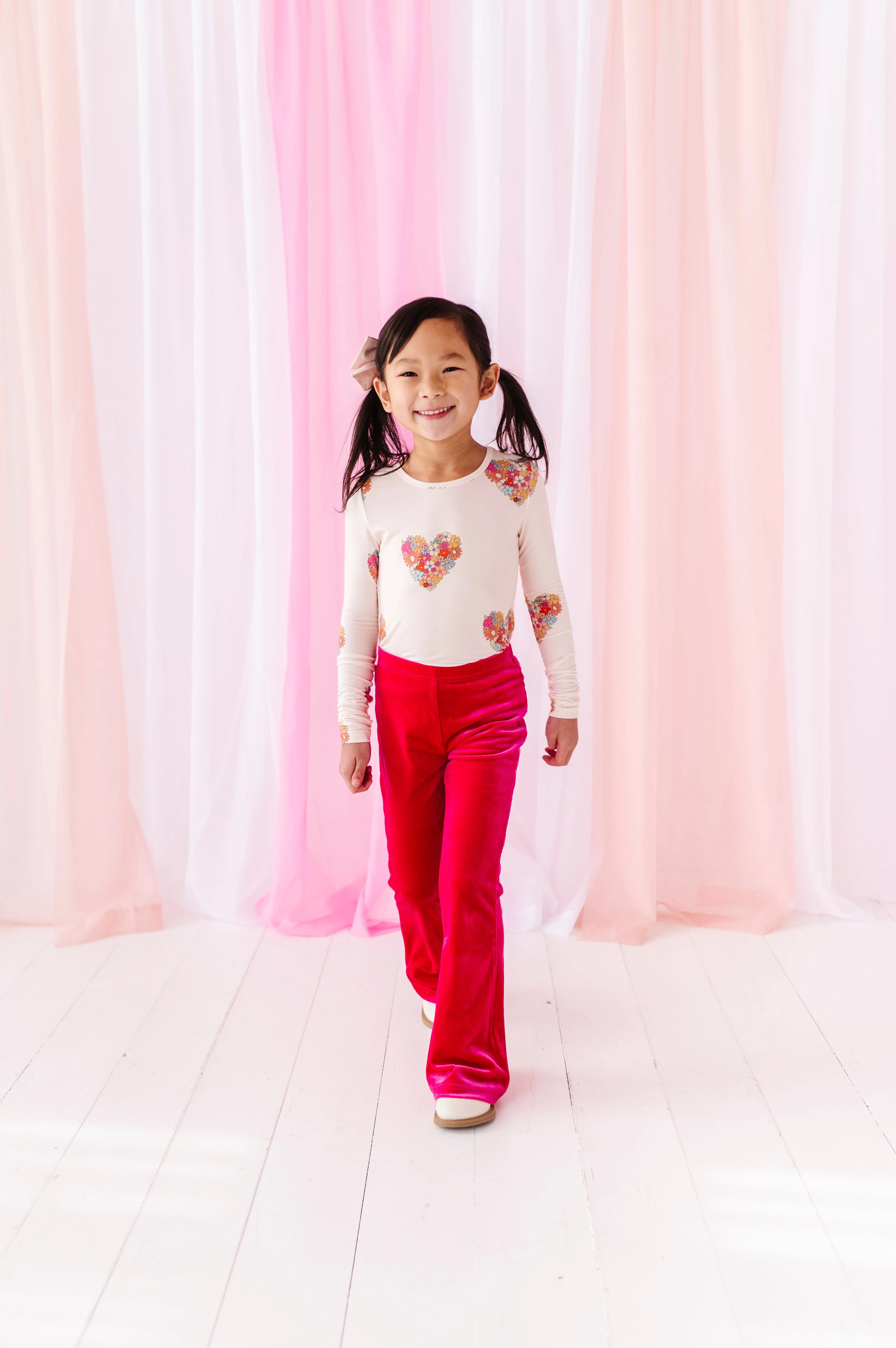 Hot Pink Velvet | Flares