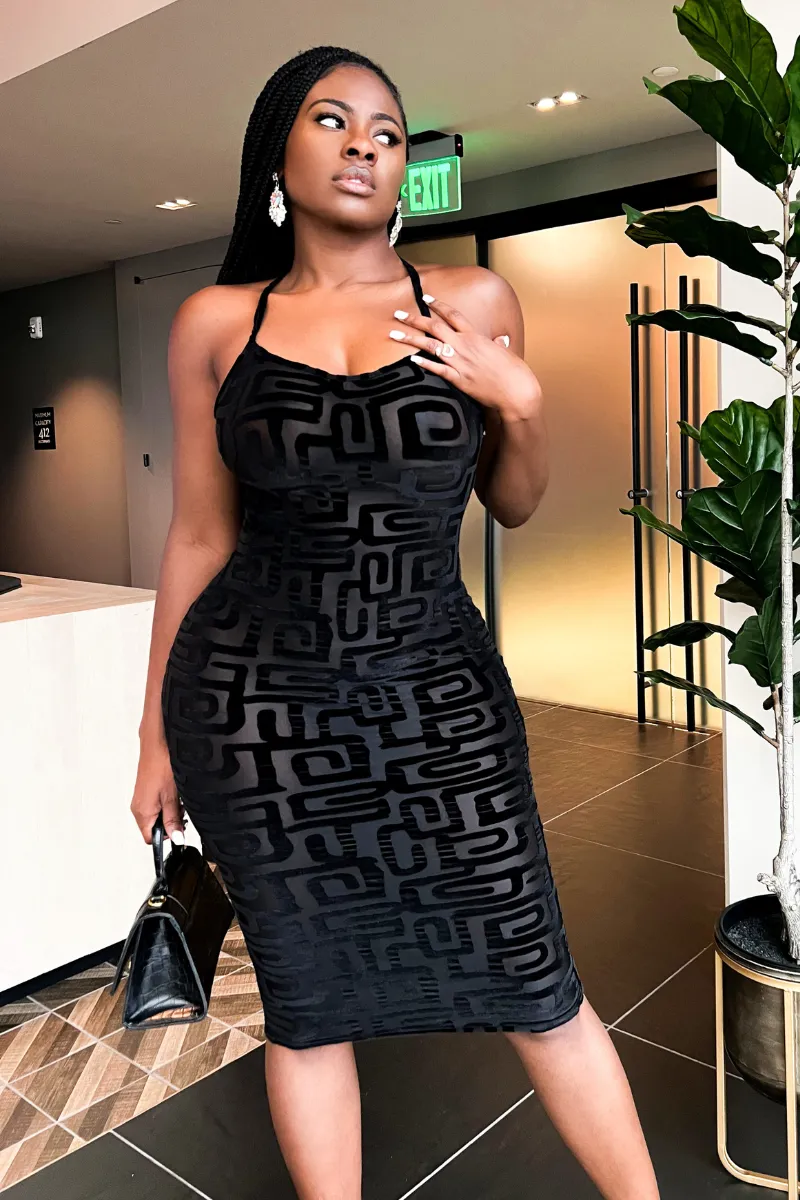 I'M A KEEPER SHEER MINI | DRESS