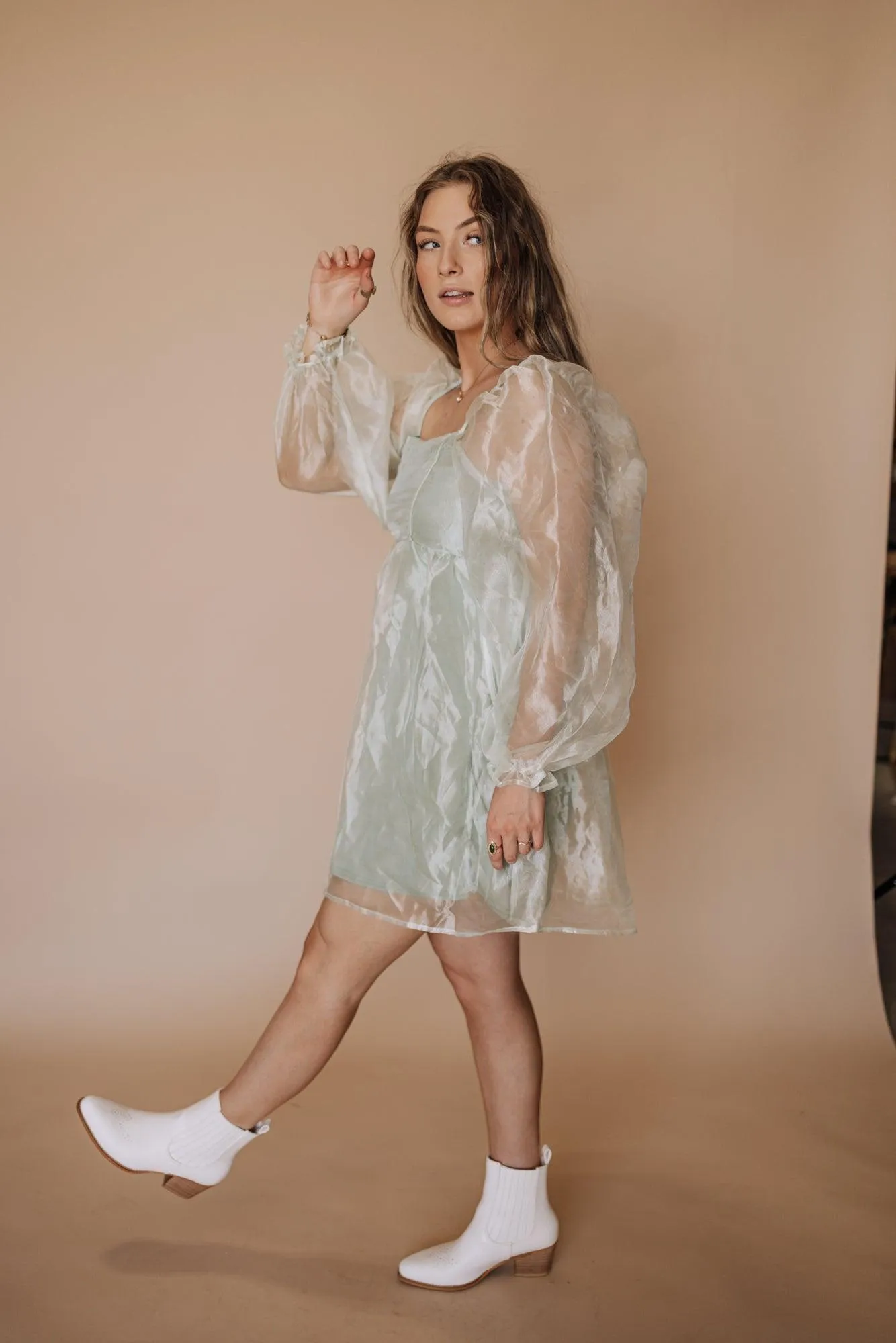 Josie Dress in Sage