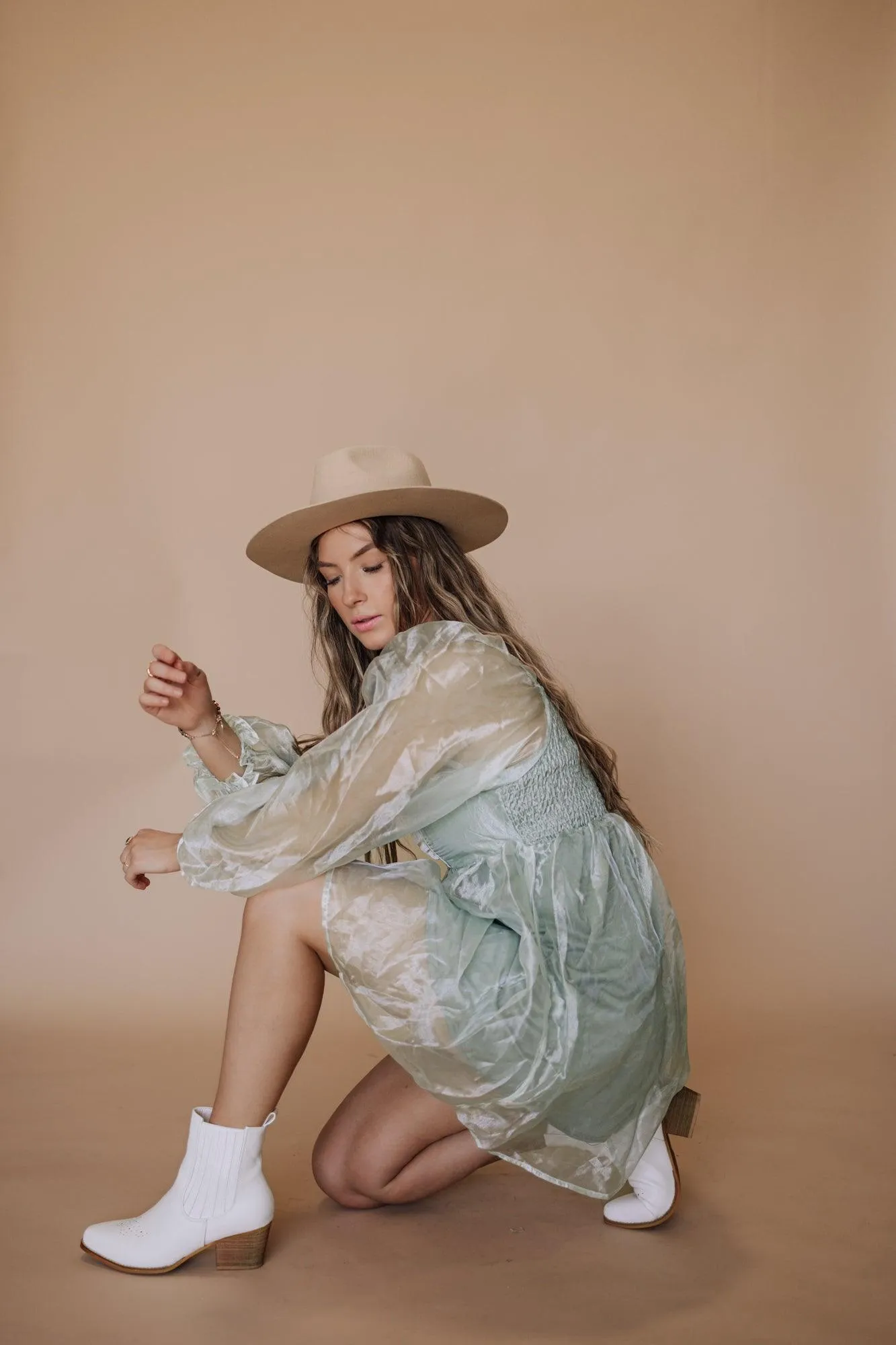Josie Dress in Sage