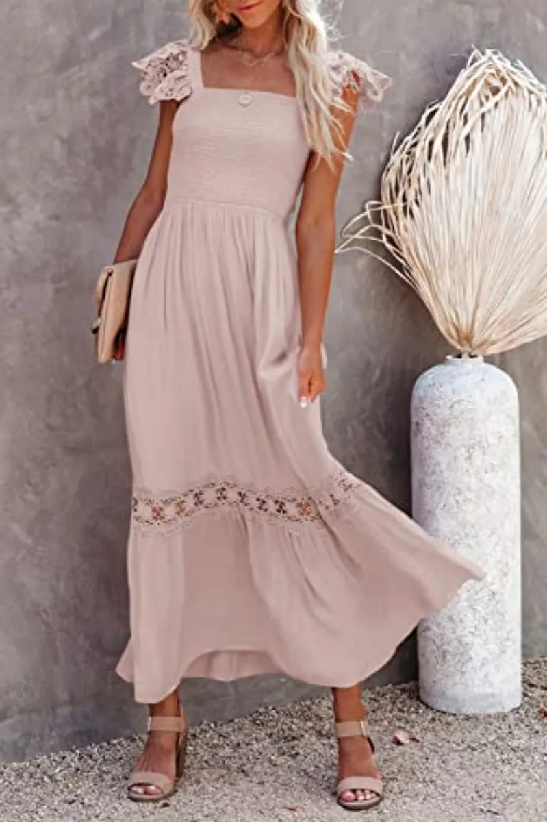 Kimmi Boho Lace Dress