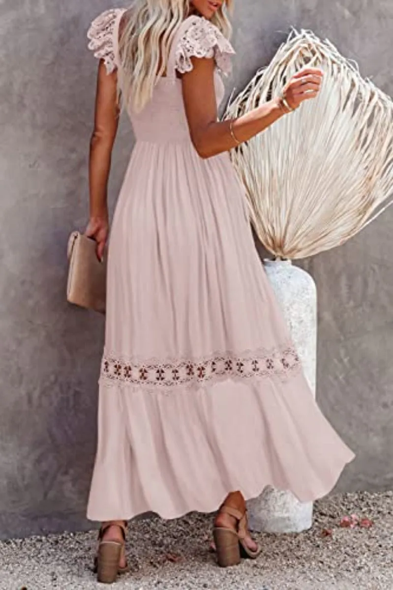 Kimmi Boho Lace Dress