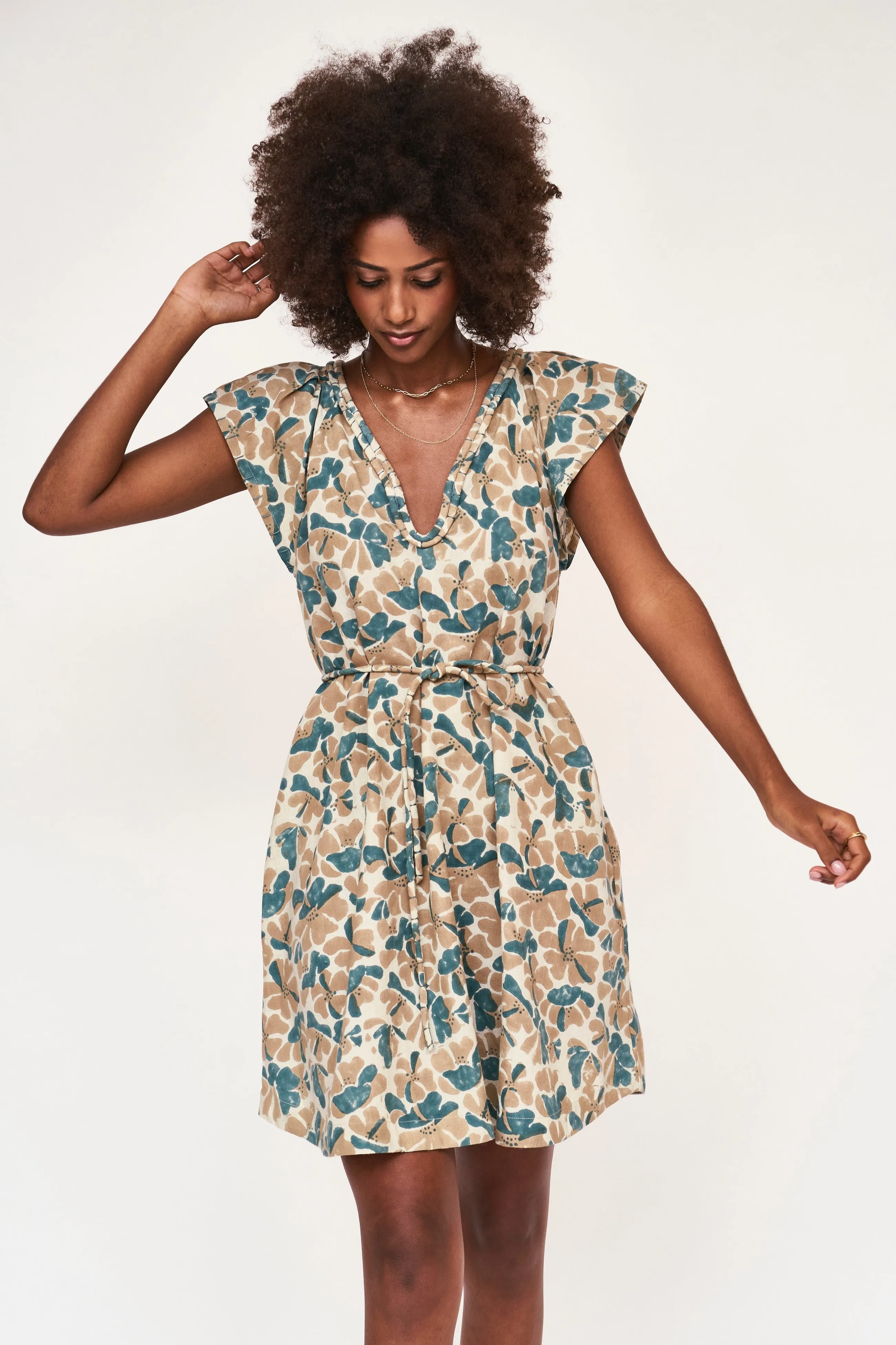 Komodo Dress in Plumeria