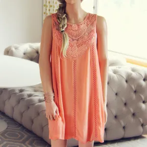 Lace Gypsy Dress in Desert Flower