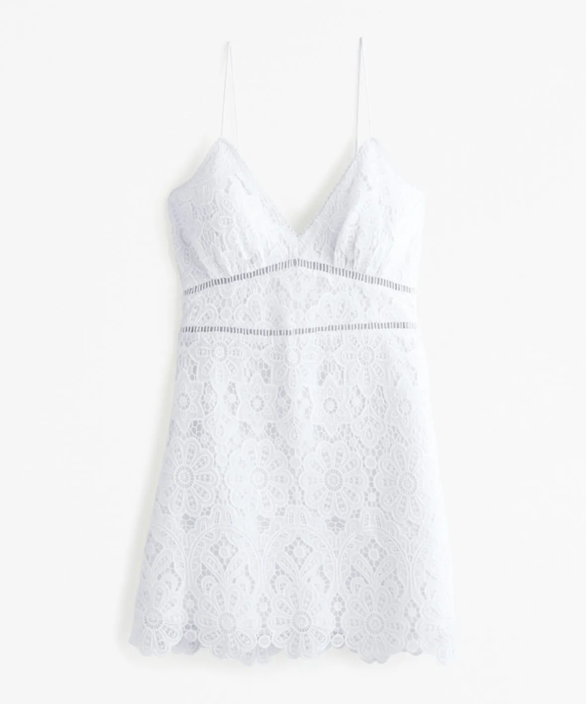 Lace Slim Mini Dress