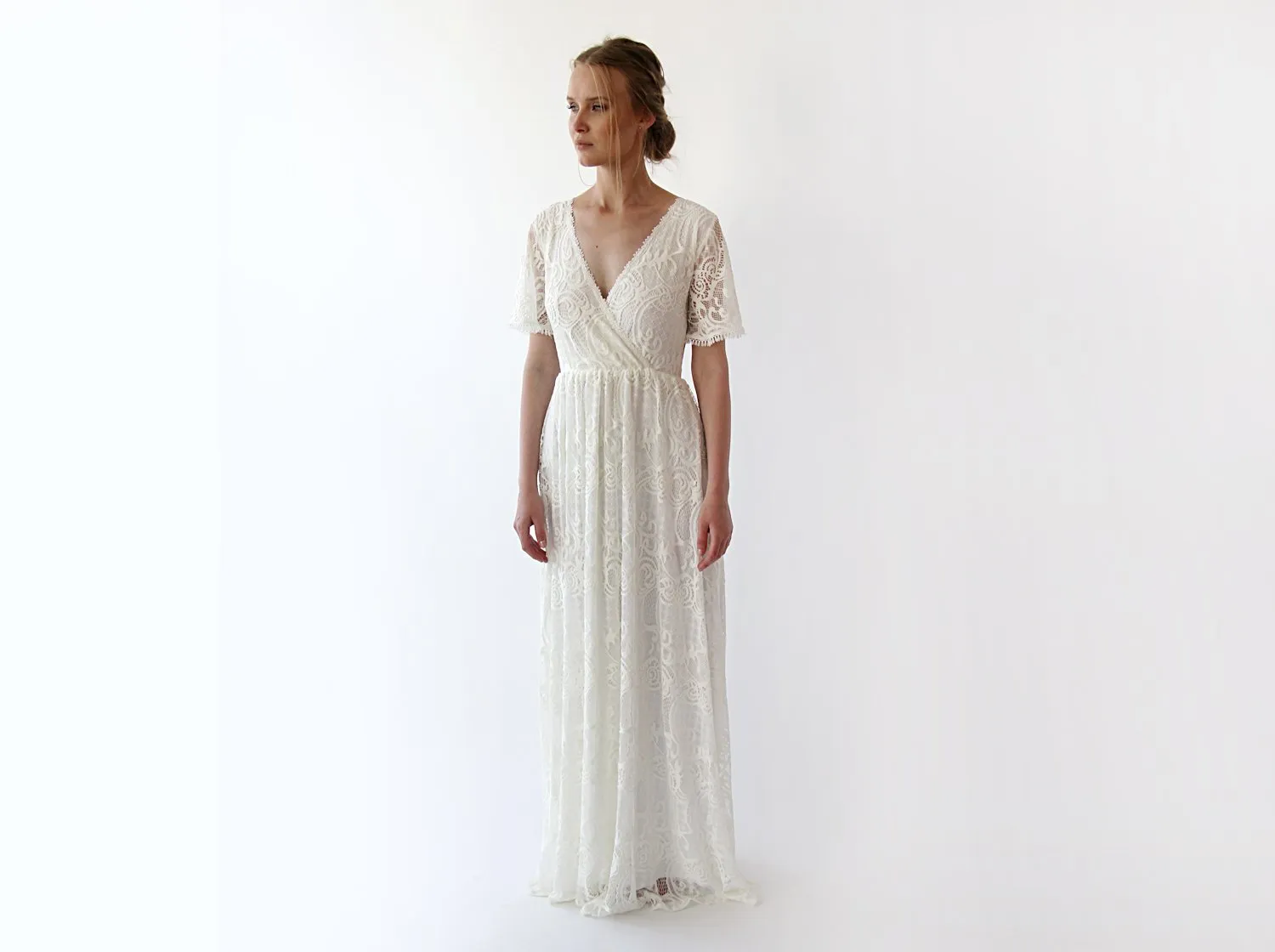 Lace wedding dress #1267