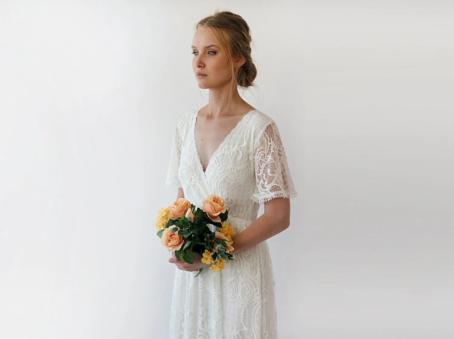 Lace wedding dress #1267