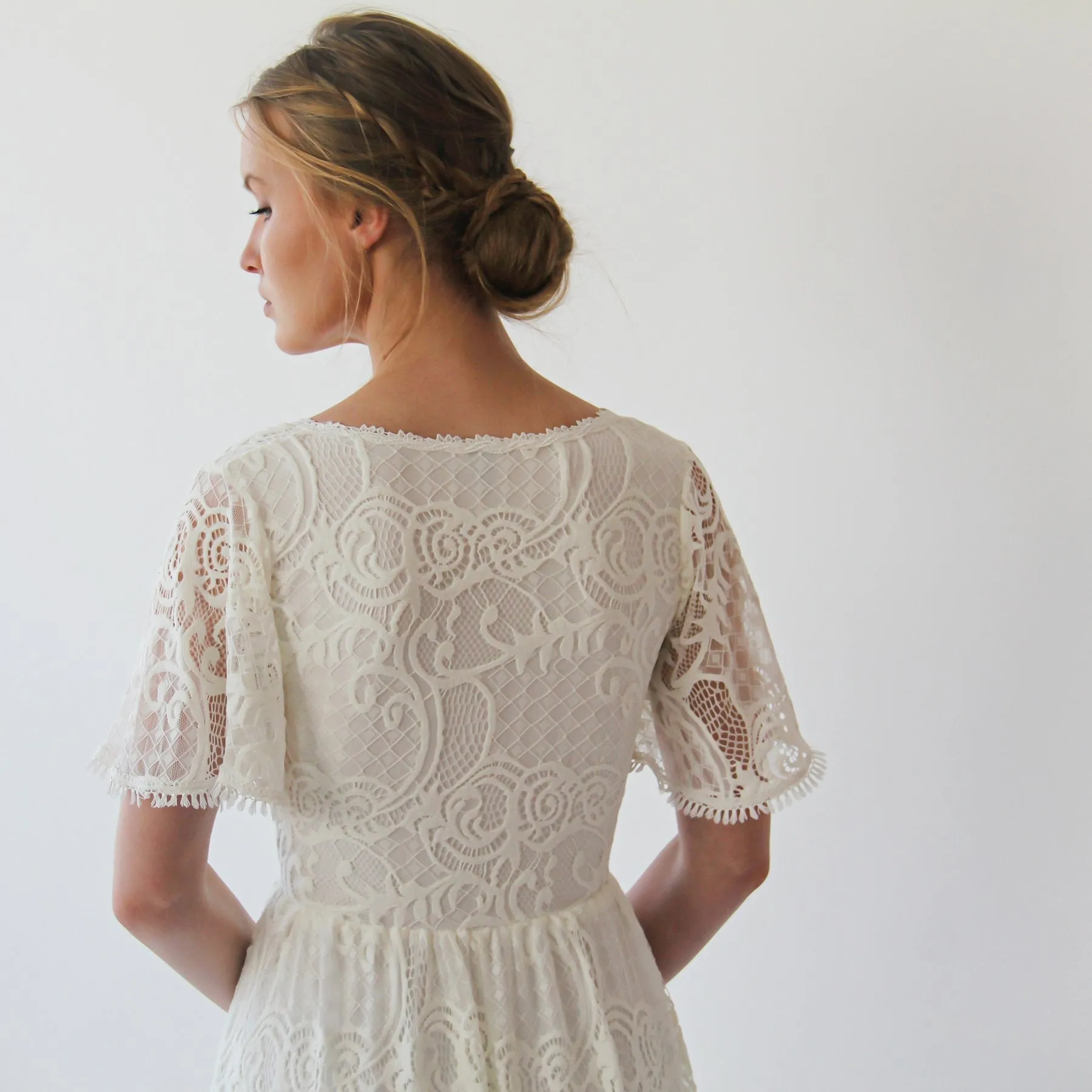 Lace wedding dress #1267