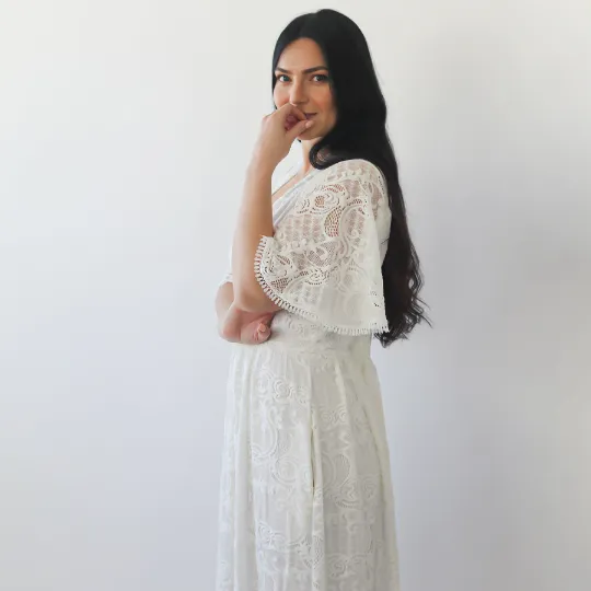 Lace wedding dress #1267