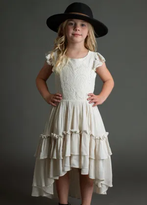 Lacy Petticoat Dress in Cream