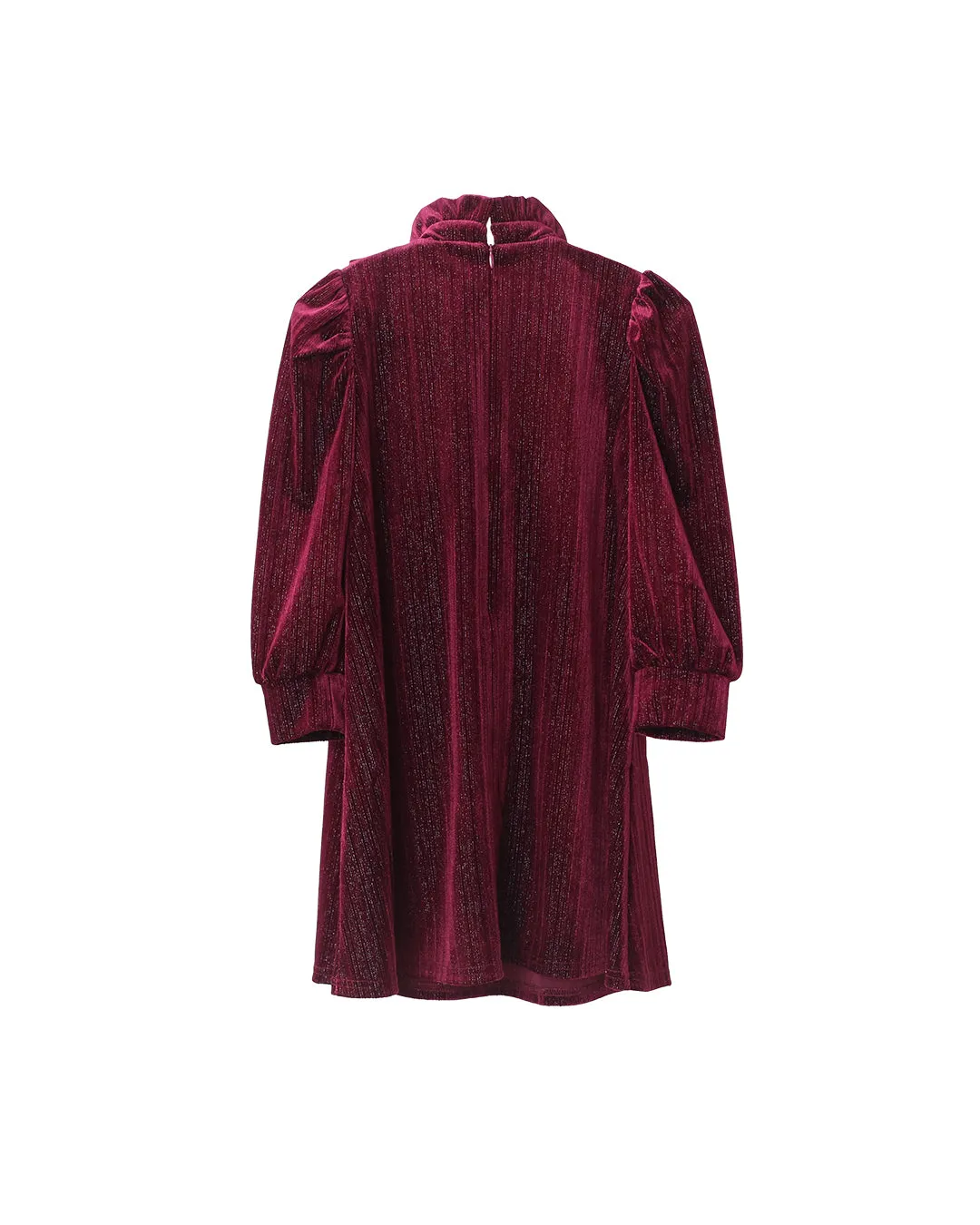 Lena dress (garnet velvet)