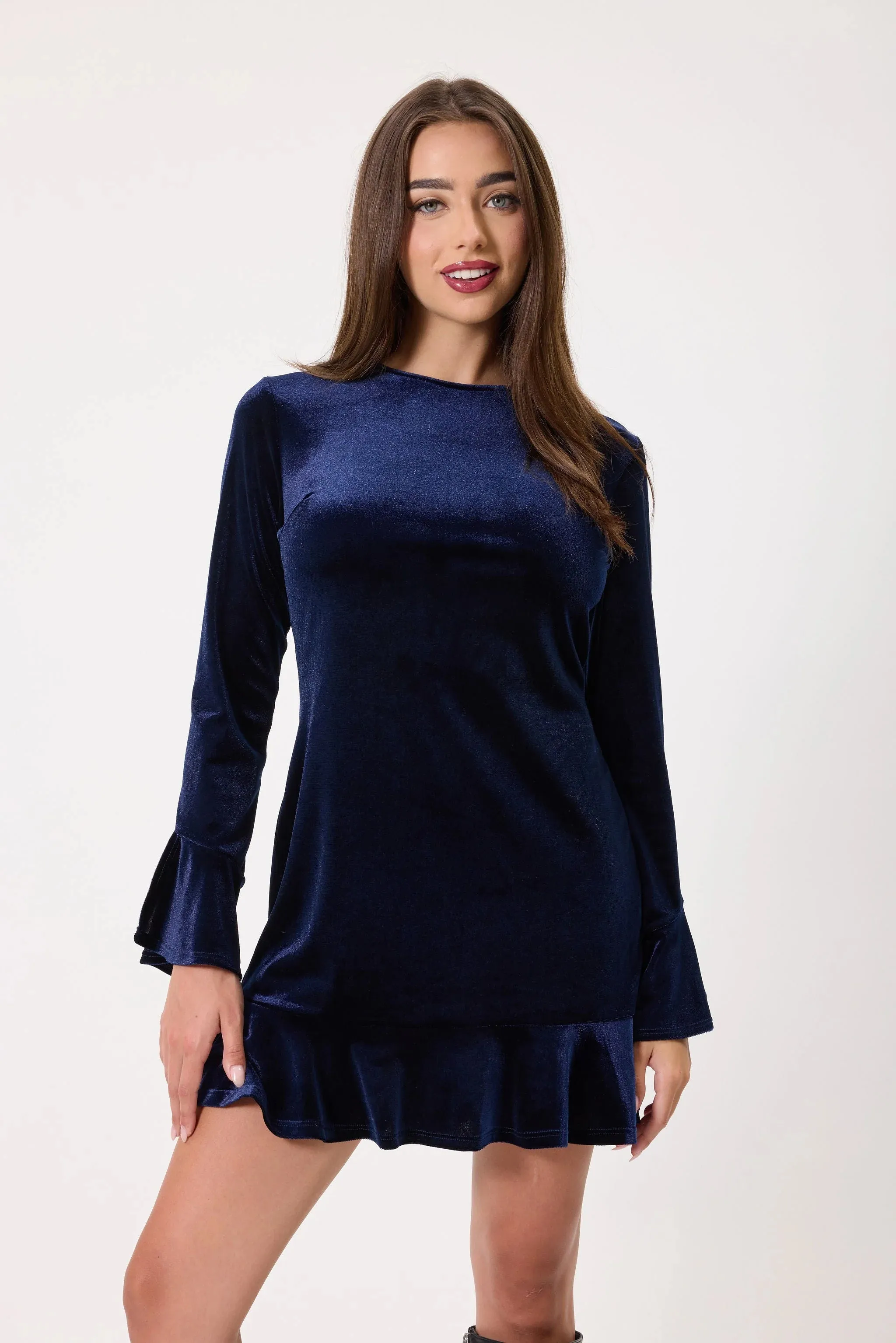 Leslie Velvet Dress