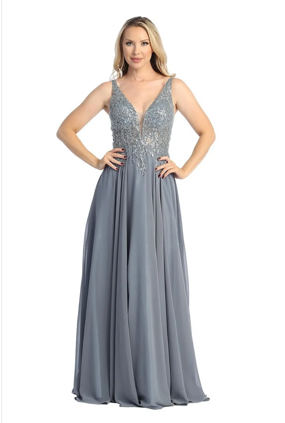 Let’s Evening Gowns 7774L