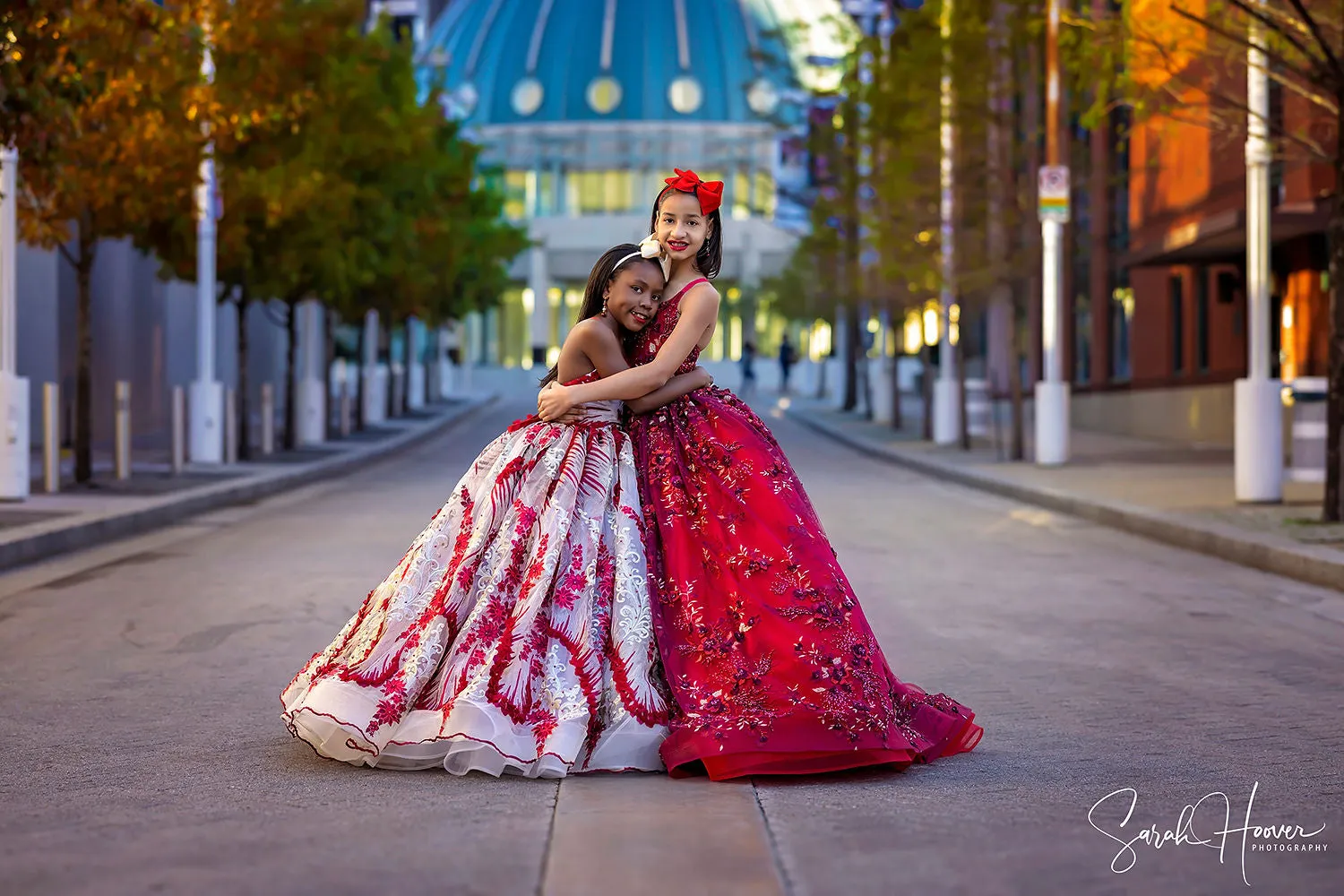 LuXee Couture Gown Rental~ Roses are Red