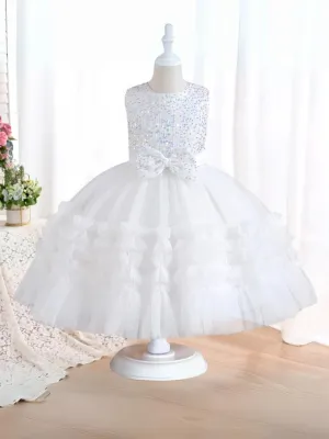 Magical Moments Sequin Tulle Communion Dress