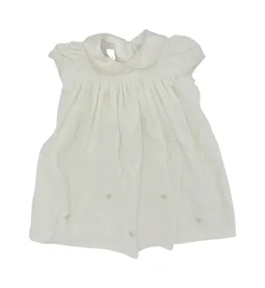 Magil velvet dress - ivory - 6m