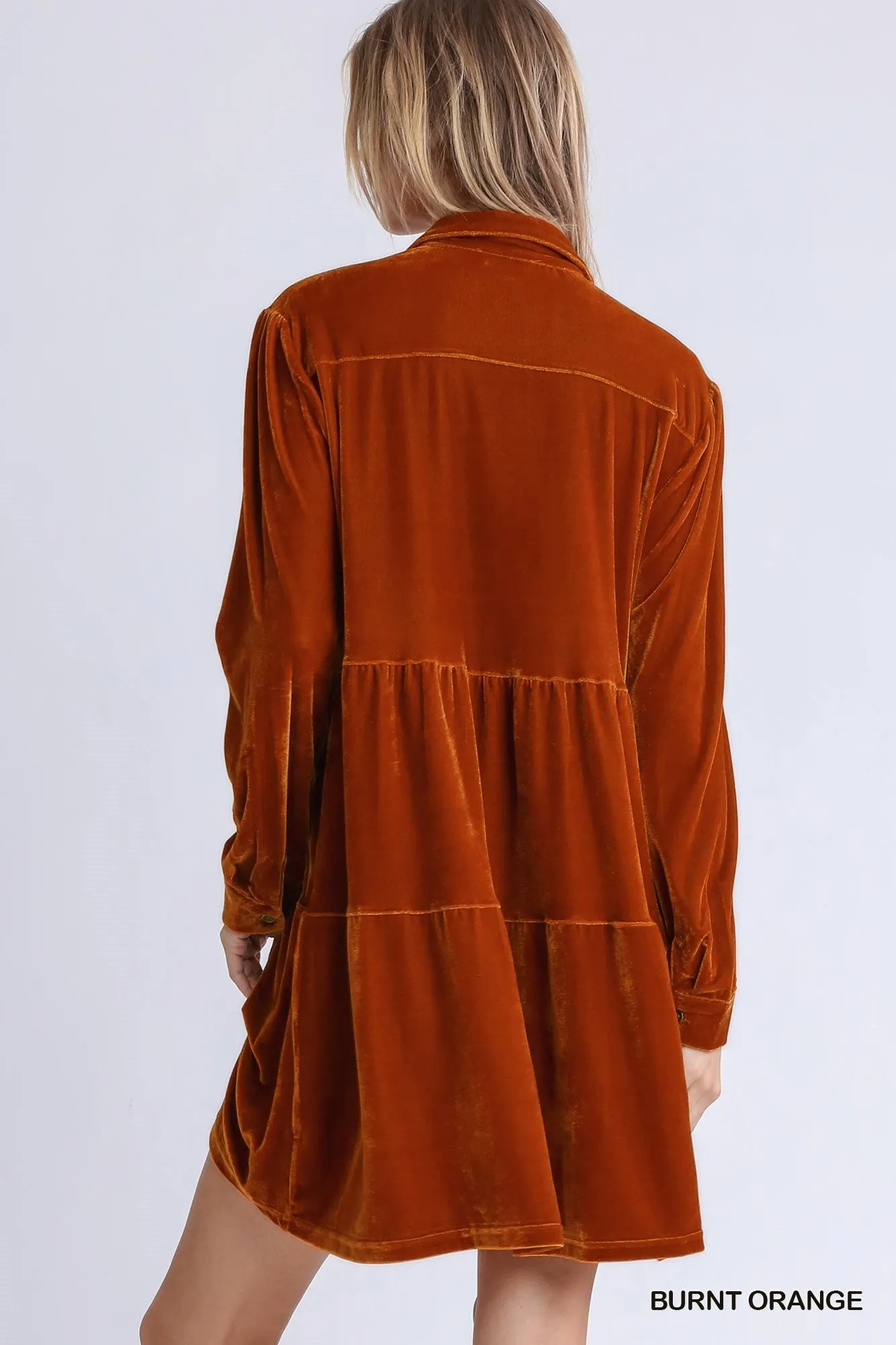 Matilda Velvet Long Sleeve Dress