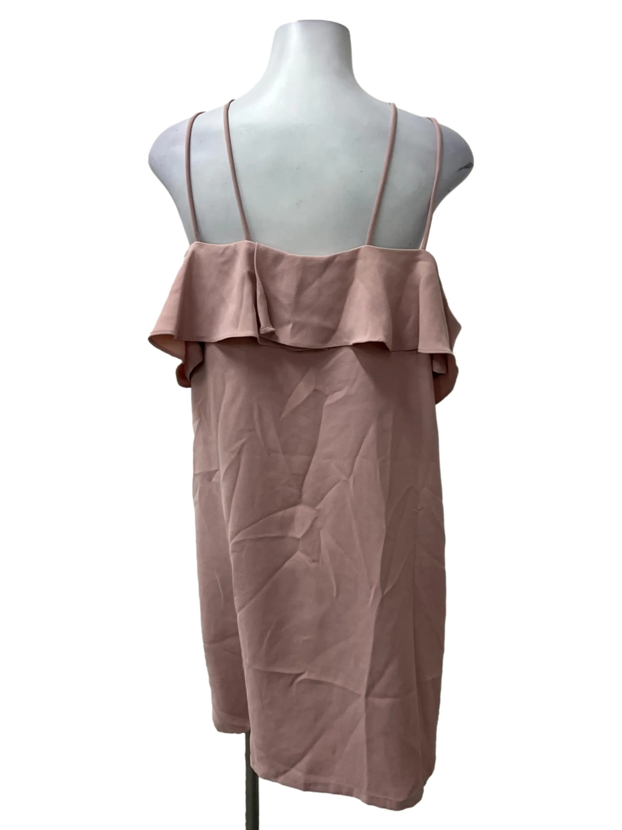 Mauve Cross Strap Dress TEM