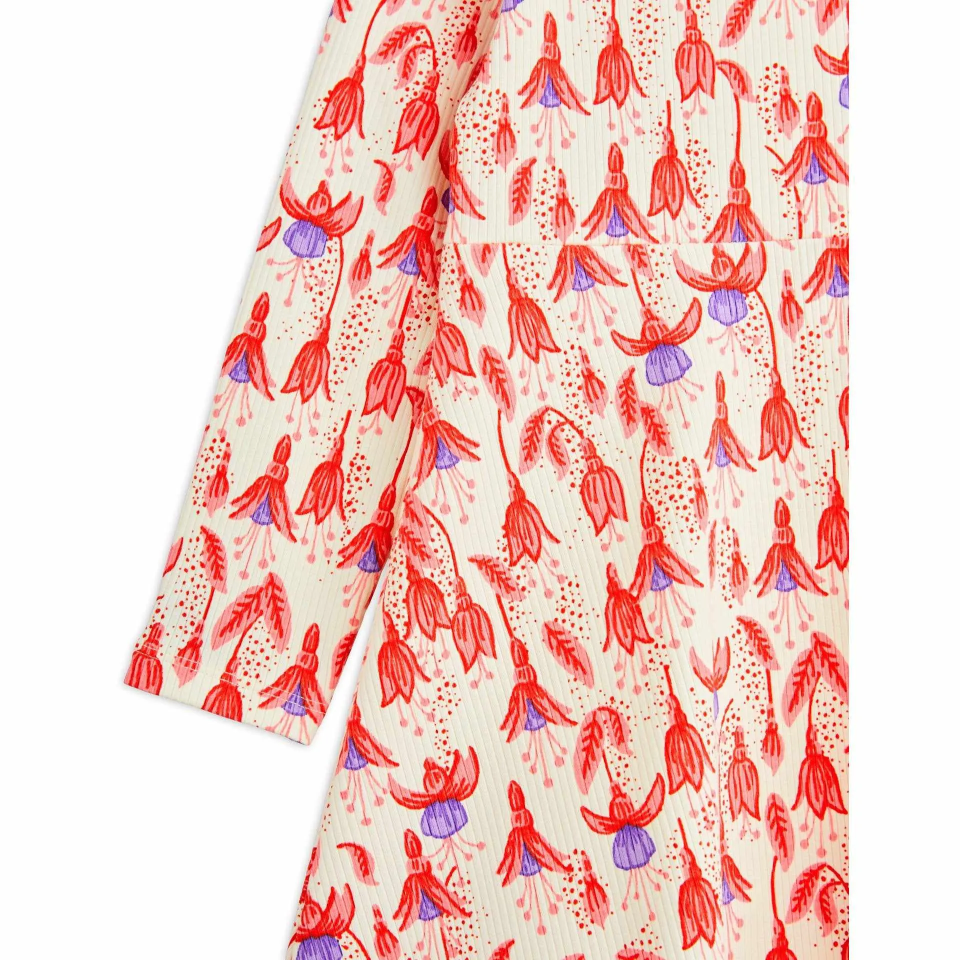 Mini Rodini - Fuchsia long-sleeved dress