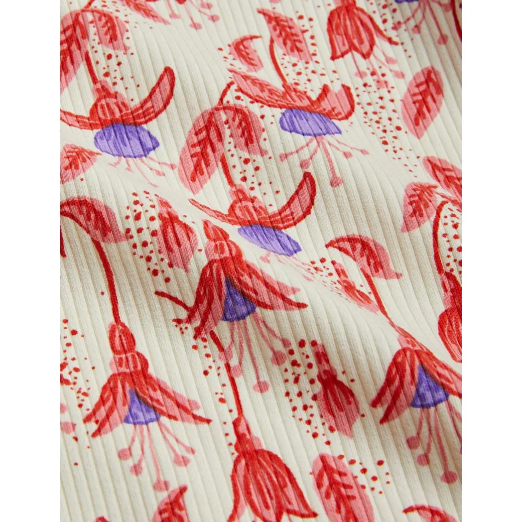 Mini Rodini - Fuchsia long-sleeved dress