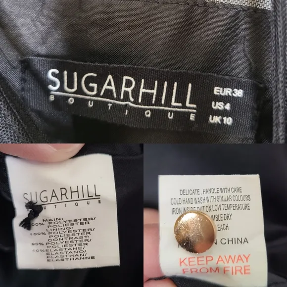 Modcloth Sugarhill Black Swiss Dot Mesh Sweetheart Neckline Dress