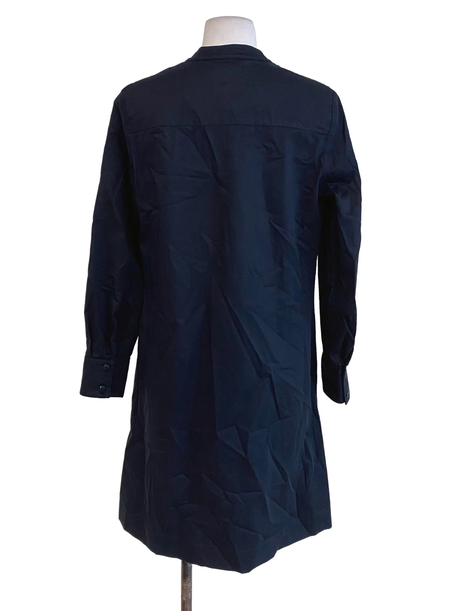Navy Blue Shirt Dress