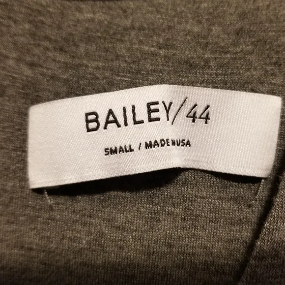 NWT Bailey / 44 Gray Halter Mini Dress Size Small