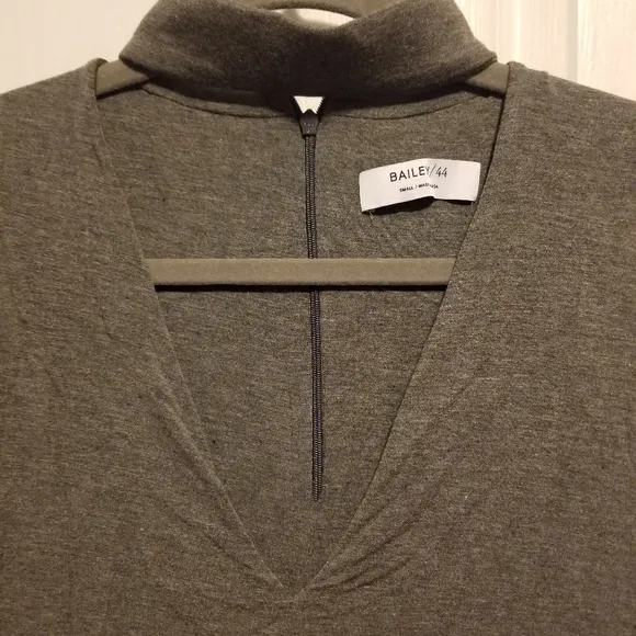 NWT Bailey / 44 Gray Halter Mini Dress Size Small
