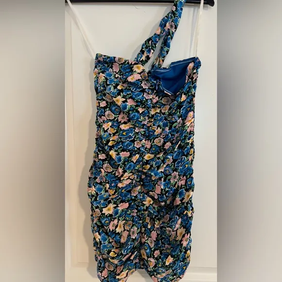 NWT Revolve (More to Come) Floral Blue Mini Dress- Small