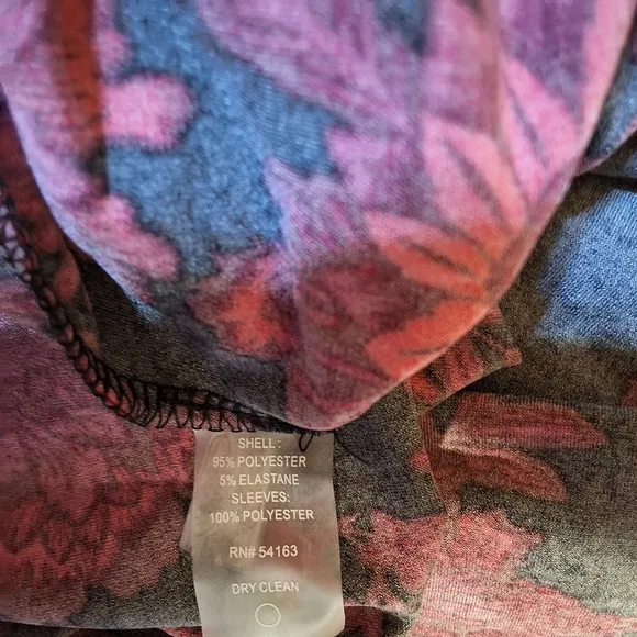 NWT TOMMY HILFIGER CHIFFON-SLEEVE A-LINE DRESS