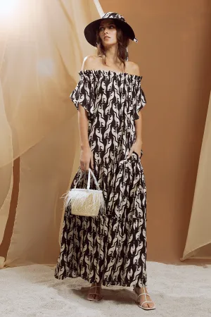Off Shoulder Long Dress