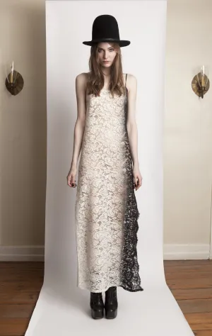 Ombre Lace Slip Dress