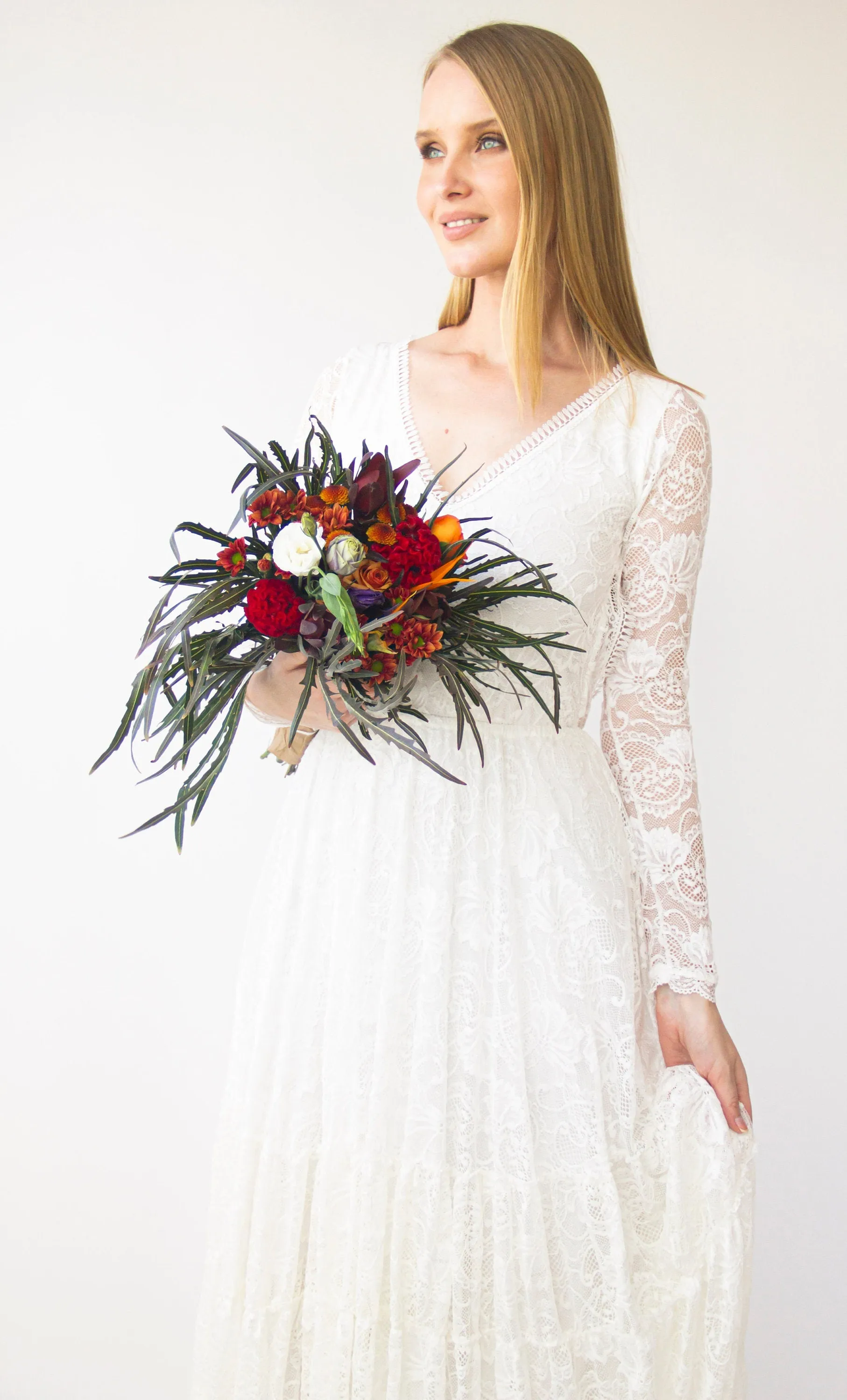Open Back Dress #1404