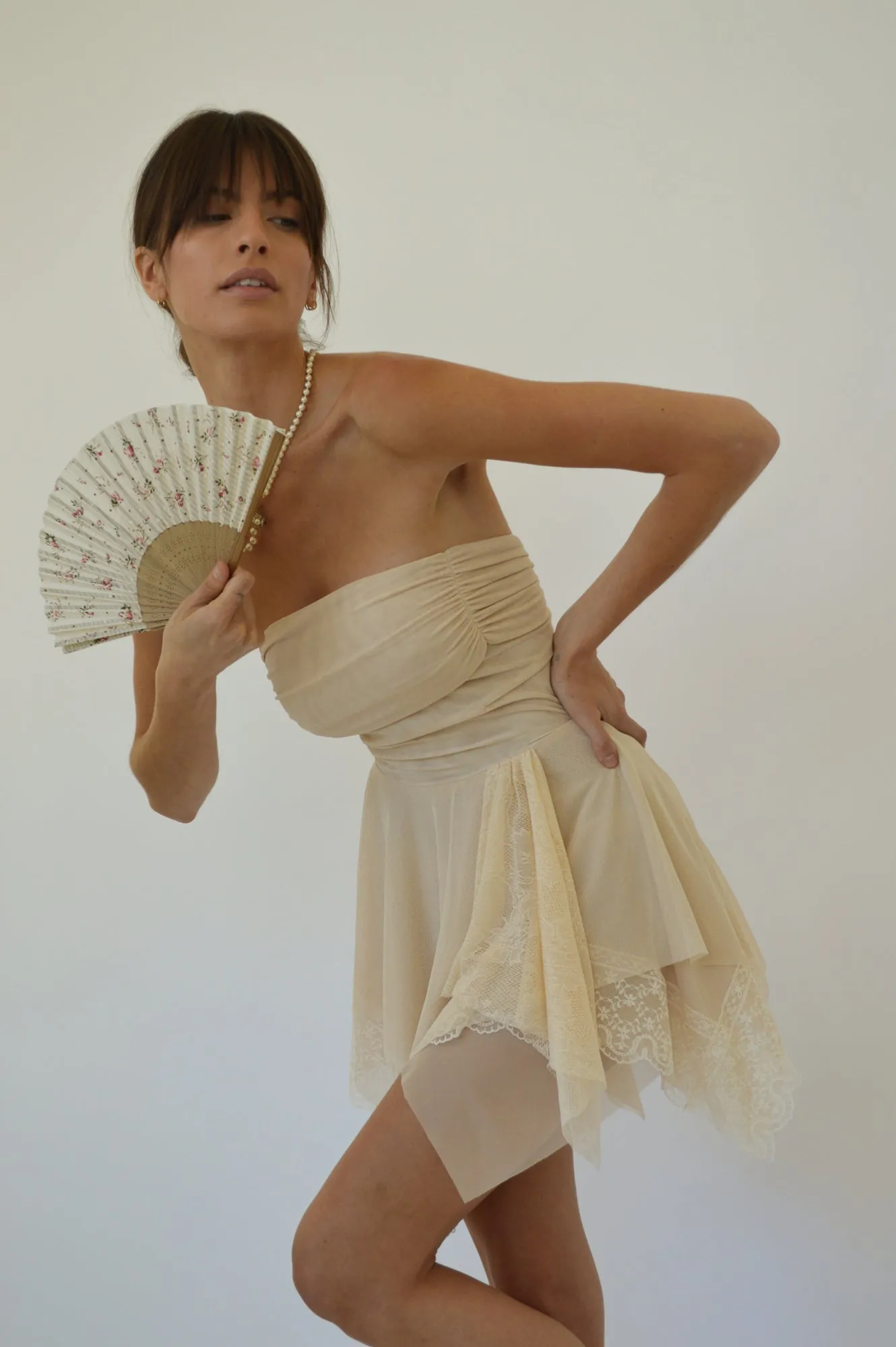 PENELOPE DRESS - NUDE
