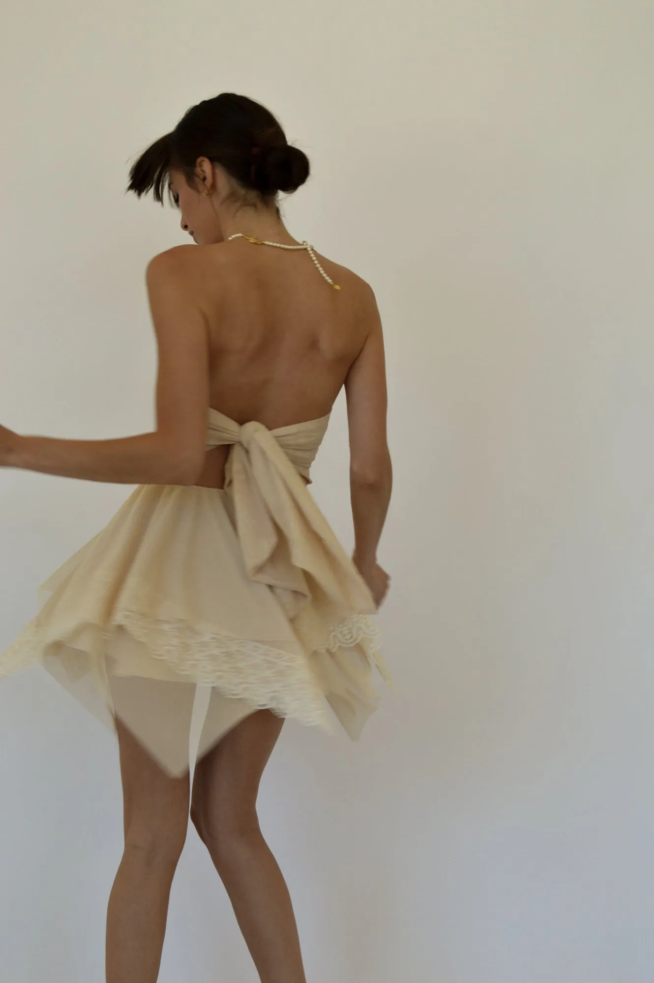 PENELOPE DRESS - NUDE