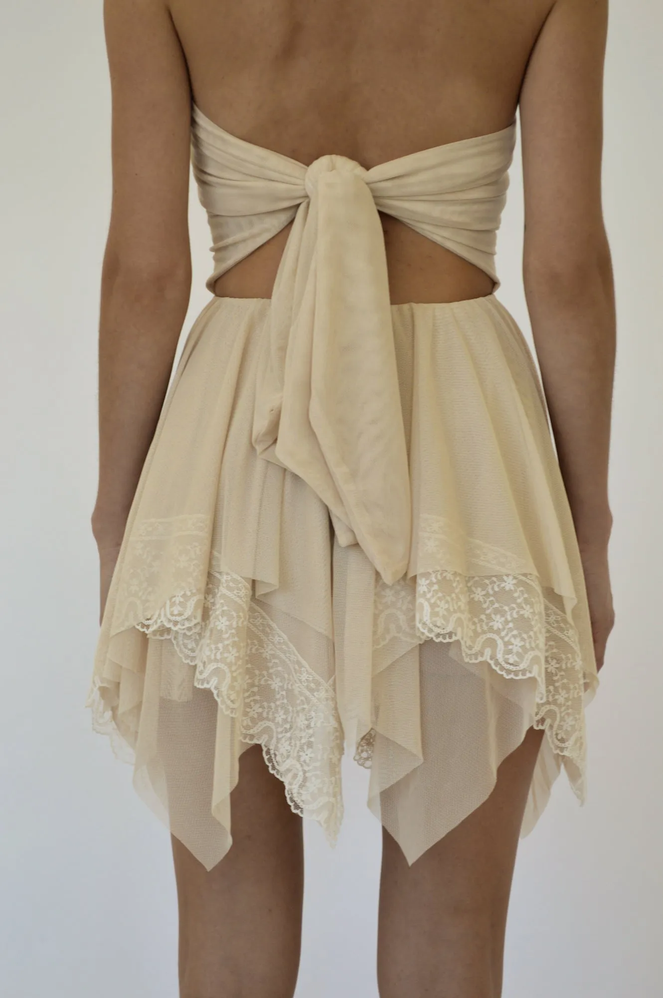 PENELOPE DRESS - NUDE