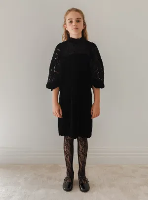 Petite Amalie Velvet Cut Out Dress